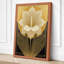 Lotus Deco Art Deco - Wrapped Canvas-84240516-84240574