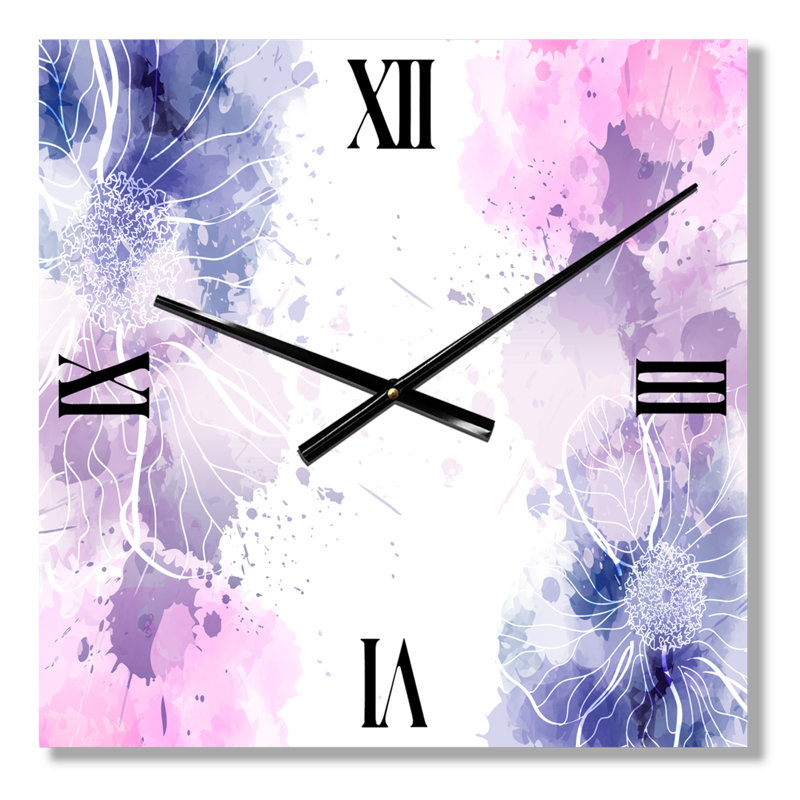 Horloge murale Splash I, Moyen