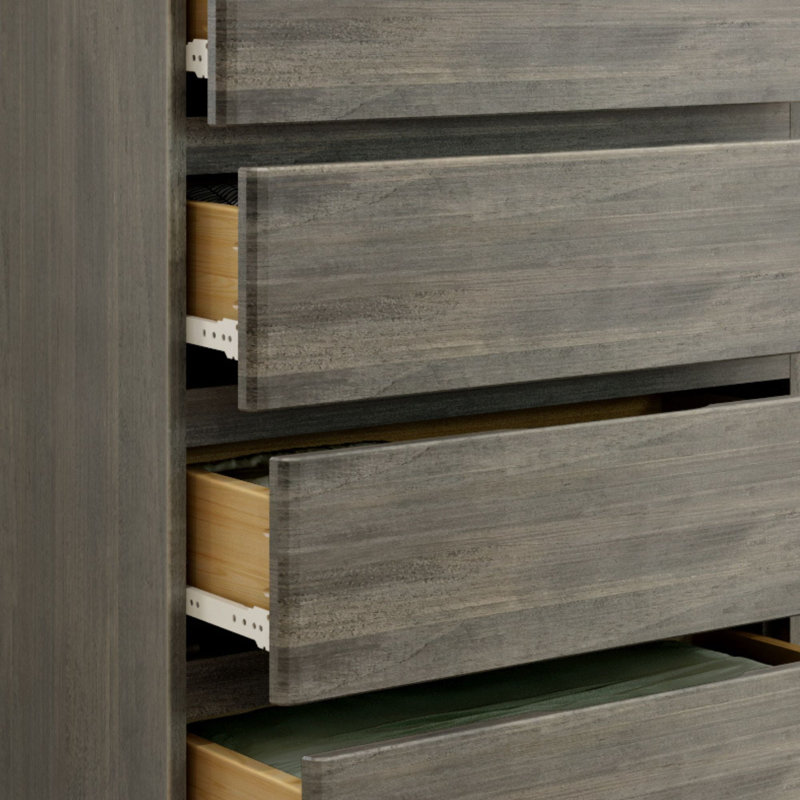 Raya Kids 5 - Drawer Chest, Driftwood