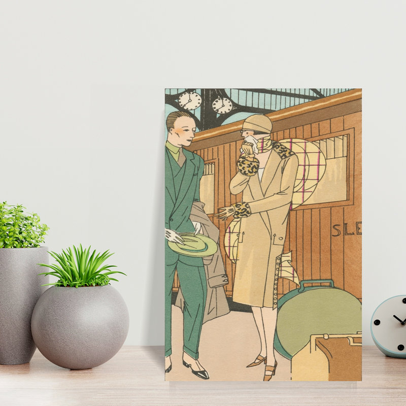 Art mural rétro Art Gout Beaute IV, H 18 po x l 12 po