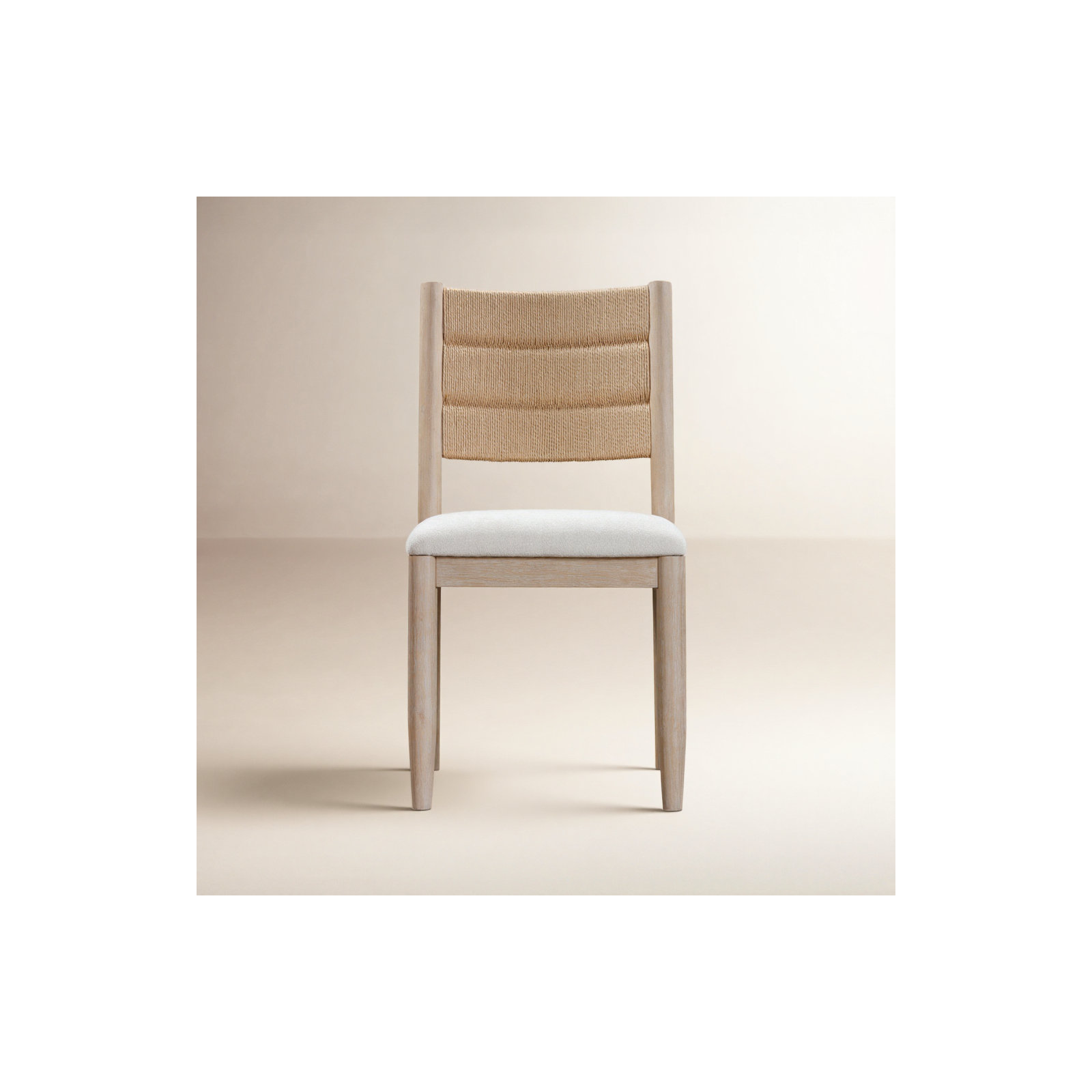 Shay Woven Side Chair, Natural