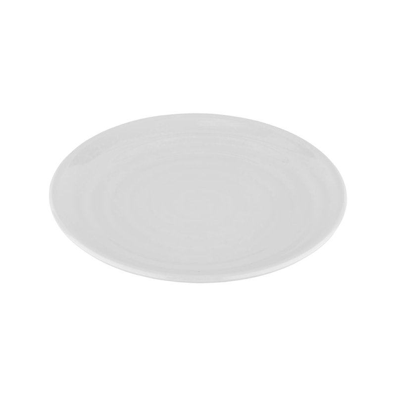 GET Melamine Textured Round Bread & Butter Plate, 7.5", White