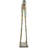 Wynn Metal Tall Giraffe Sculpture with Embossed Scrollwork