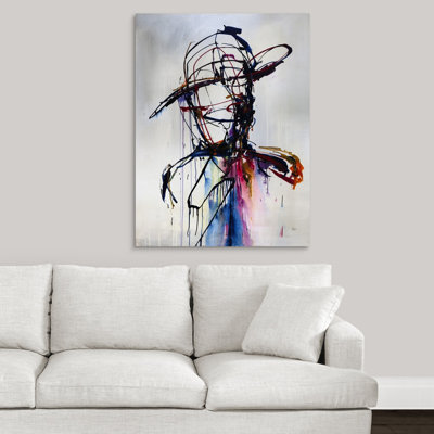 « on the hunt », peinture sur toile