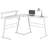 Liljar L-Shaped Metal Base Computer Desk-24137187-24145074