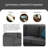Caylib Upholstered 78'' Sofa-2108970996