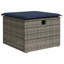 62cm Wide Patio Sofa with Cushions
