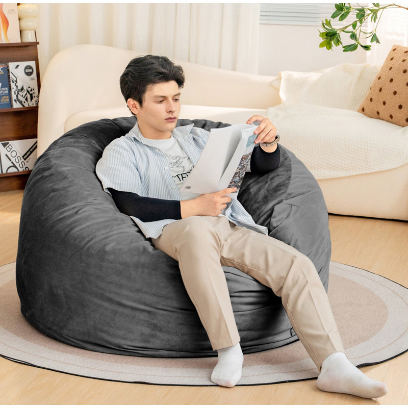 Fauteuil à billes 4 po, Gris