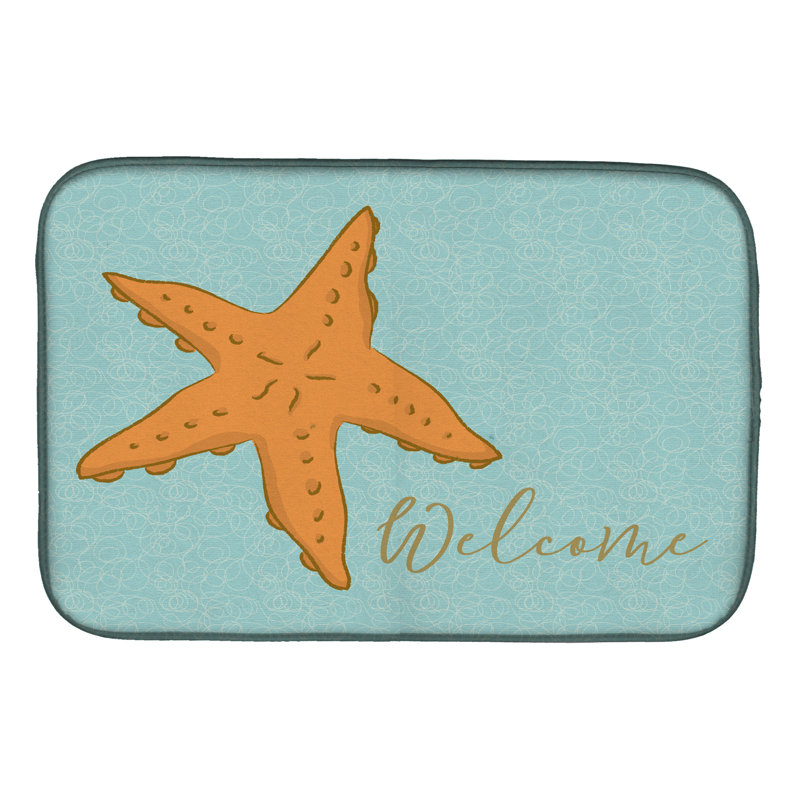 Tapis de séchage starfish welcome