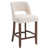Ivory Seat/Brown Frame