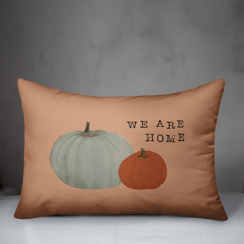 Housse et insert de coussin rectangulaire We Are Home