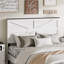 Base de lit plateforme en bois d'inspiration industrielle-1267366716