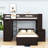 Gionata Kids Twin Over Twin Bunk Bed with Drawers-1443987940