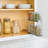 Rev-A-Shelf 3" Pullout Organizer for Cabinets, 2 Tier Upright Shelf, 5WU2-3N1-1