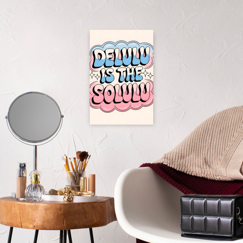 Dashiell Contemporary Art Modern Playful Retro Landscape Nature Wall Art - Wrapped Canvas Print, 45.72 cm H x 30.48 cm W