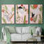 Birds In Motion IV, reproduction sur toile 3 pièces-91887446-91887447