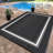Waterproof Reversible Outdoor Rug– Modern Edgeed Plastic Straw Carpet, Lightweight & Durable Area Mat for Patio, RV, Balcony, Backyard, Porch-1751464217-1751464215