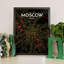 Moscow City Map - No Frame Print-2119655890