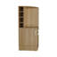 Armoire de bar de coin de 42 po, huit bouteilles de spiritueux, double porte, look moderne haut, bouteilles, intérieur-1818578582