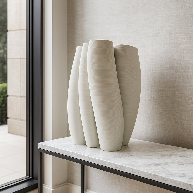 Dounia Handmade Ceramic / Porcelain Table Vase