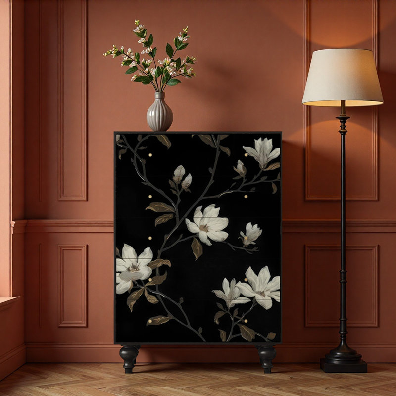 Armoire de rangement de salon français
