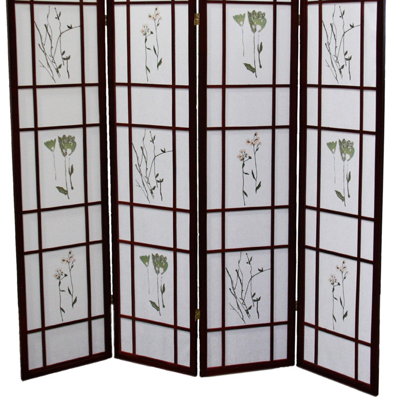 70" Tall 4-Panel Screen / Room Divider "Shoji"