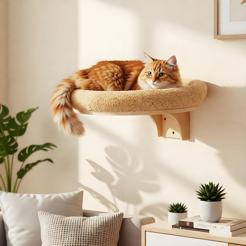 Lit pour chat mural