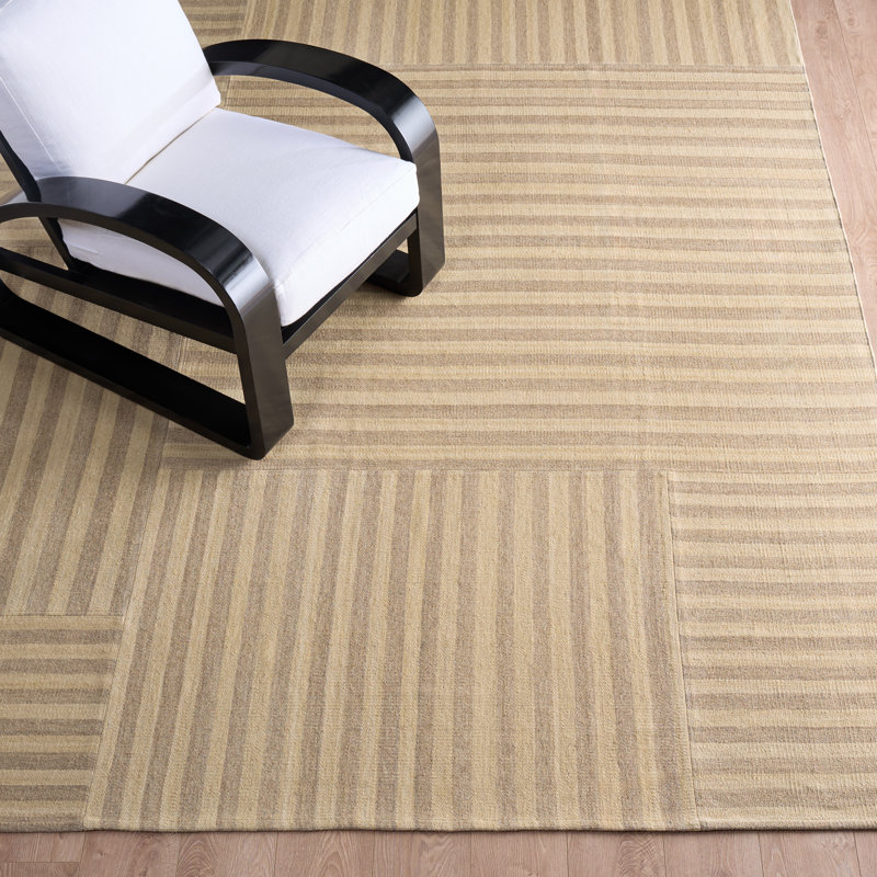 Canyon Wool Striped Area Rug, Rectangle 9' x 12'