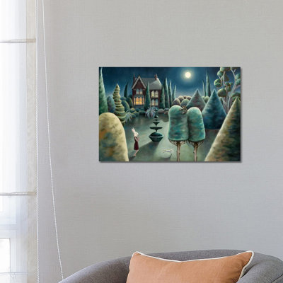 Nocturnal Wanderings by Antoinette Kelly - Wrapped Canvas Print