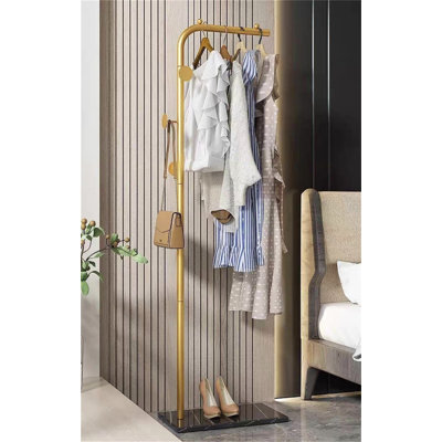 Portant à vêtements en métal 17,5 po Nakeeta