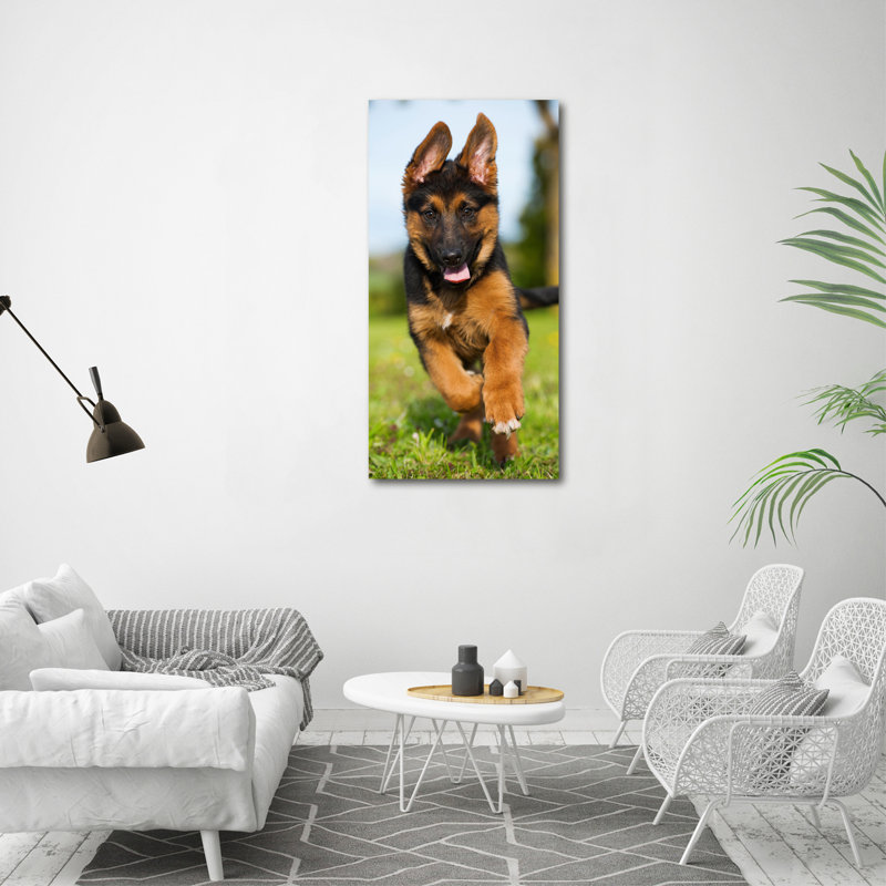 German Shepherd - Wrapped Canvas Print