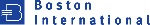 Boston International logo