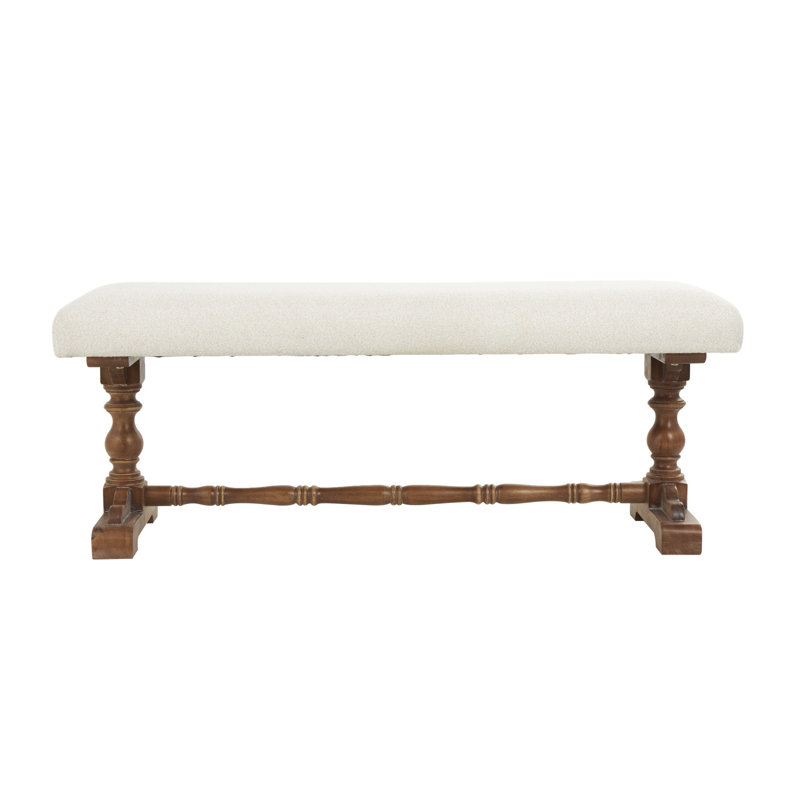 Ronnay Genuine Leather Bench