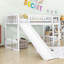Addix Twin Low Loft Bed with Slide by Harriet Bee-1567744938