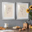 Floral Contour Study III, reproduction encadrée de qualité supérieure - prête à être accrochée-1692639990-1692639991