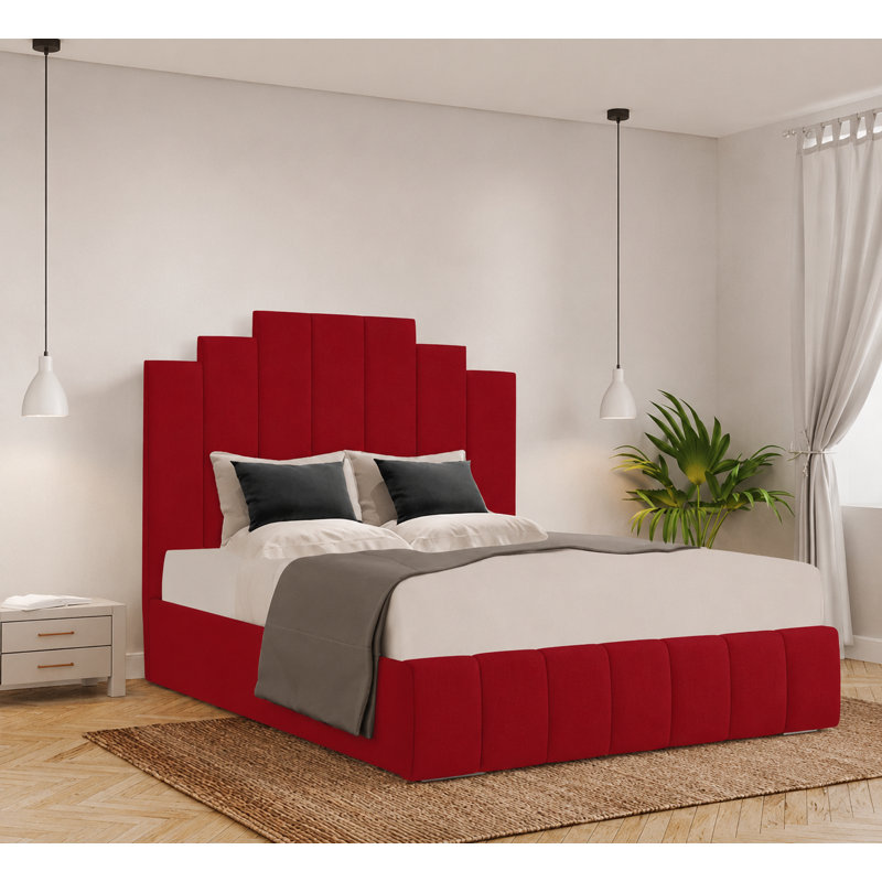 Balzhan Upholstered Ottoman Storage Bed, Single (3'), White