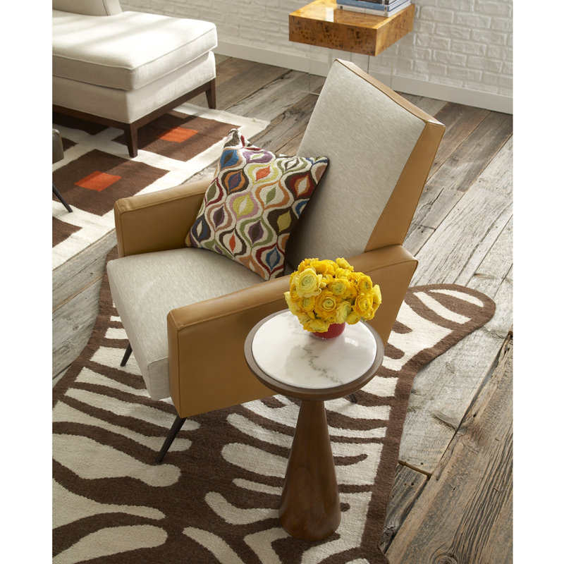Buenos Aires Drinks Table - Mahogany/Volaka