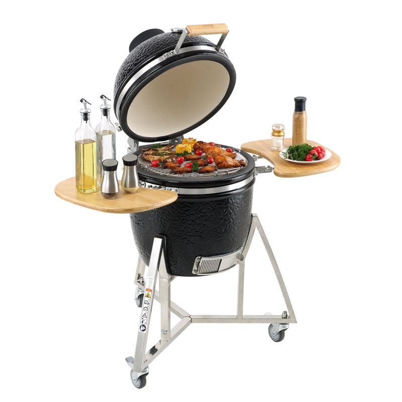 Barbecue au charbon Kamado de 40,2 po de largeur VEVOR