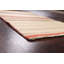 Tapis beige / rouge en laine noué à la main de conception unique 2 pi 7 po x 3 pi 10 po New Age