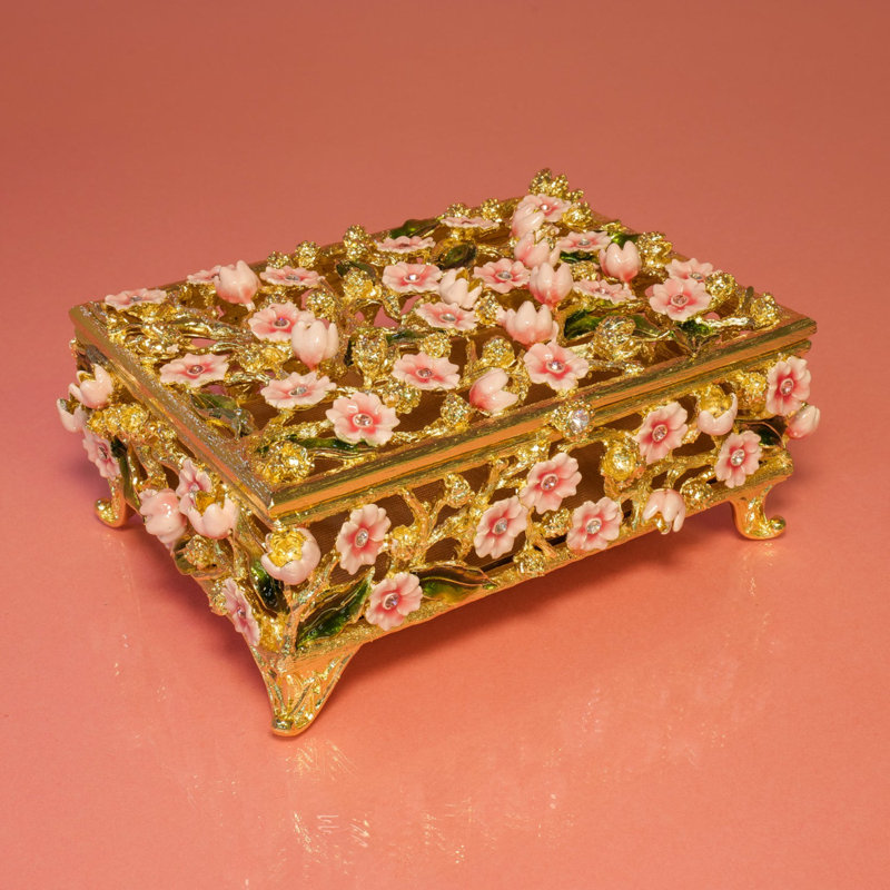 Bella Pewter Decorative Box