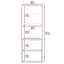 Armoire à pharmacie simple H 32 po, deux tablettes intérieures, deux tablettes extérieures-879918834
