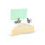 Arche of Bees Pewter Honeybee Cheese Marker