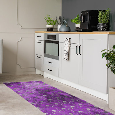 Chenille Polka Dots Indoor Rug
