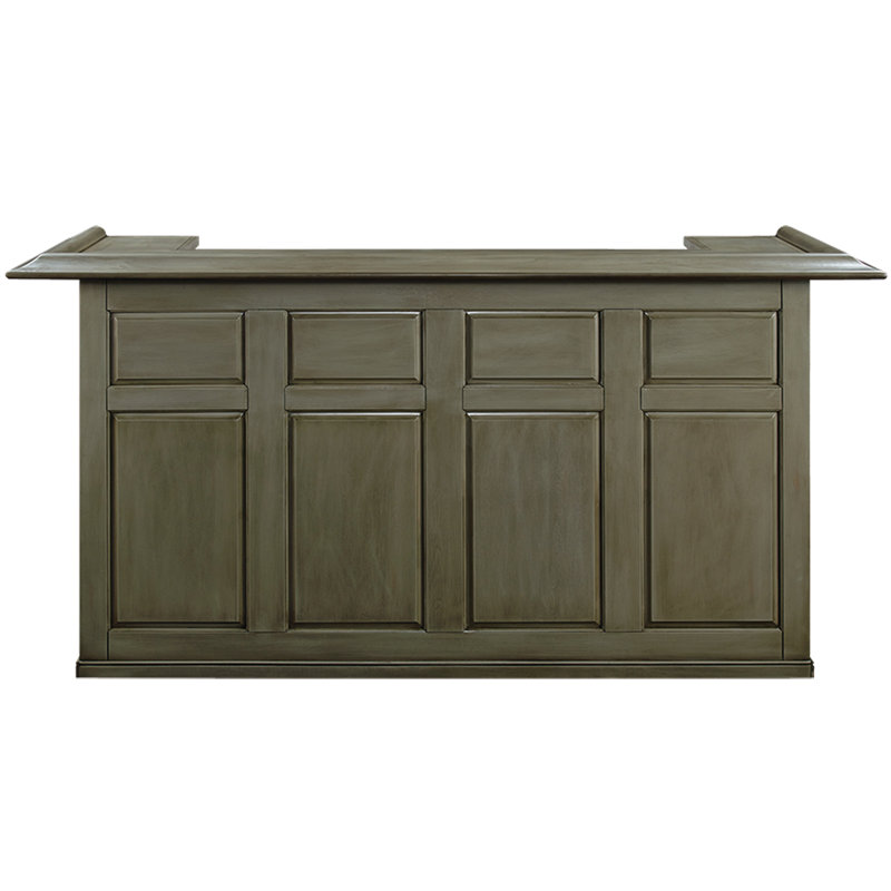Sherri 84 Inch Traditional Dry Bar By RAM Game Room, Slate