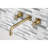 Kingston Brass Manhattan Two-Handle 3-Hole Wall Mount Roman Tub Faucet-50579911-115844615
