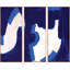 Majorca Triptych Framed Painting