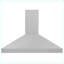 Professional 500 CFM Convertible Wall Mount Range Hood in Stainless Steel