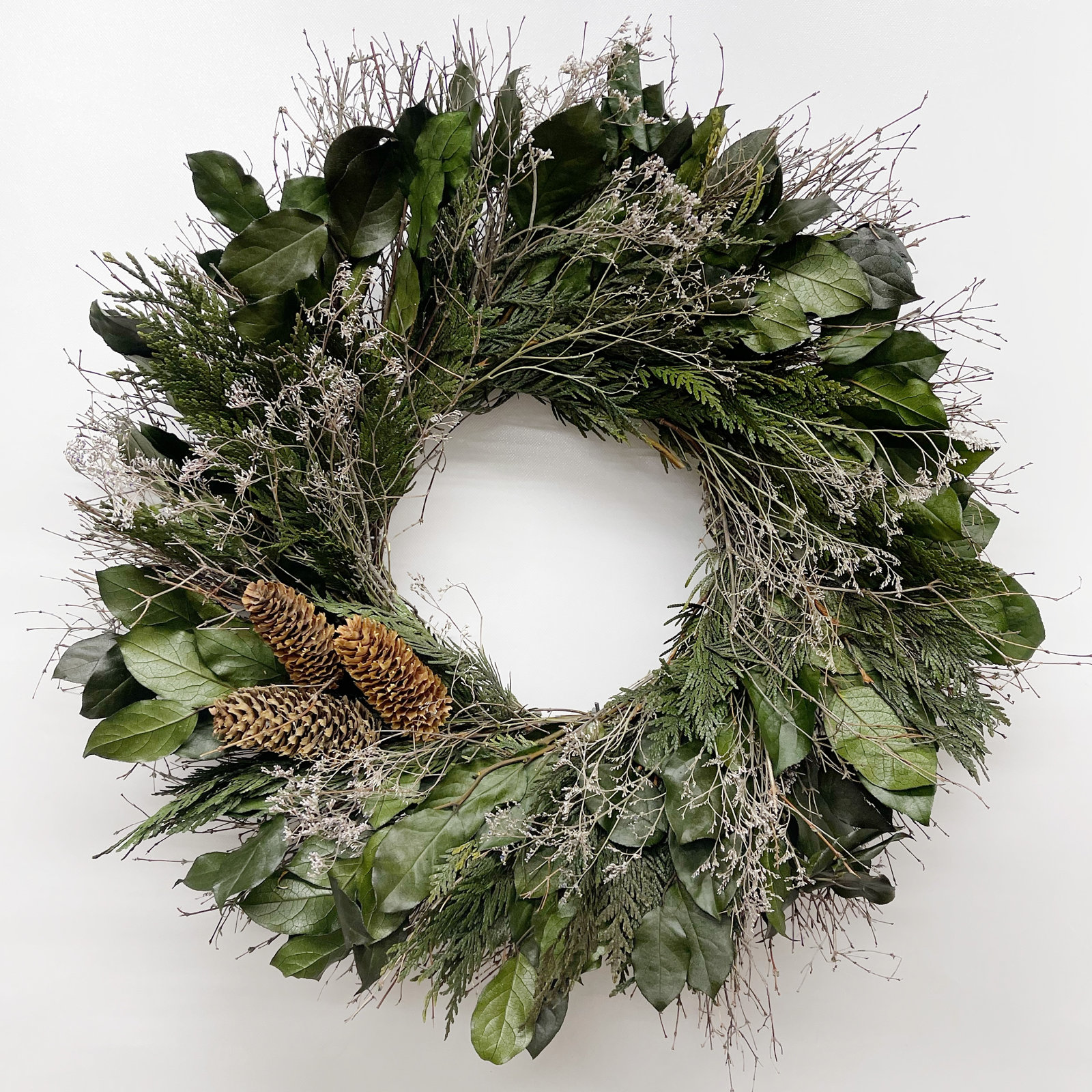 22" Handcrafted Cedar Wreath