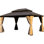 Pavillon de jardin en bois de 10 pi x 14 pi, offrant une expérience de vie en plein air, patio, cour arrière, terrasse, pavillon de jardin en bois: pour et rassemblements de patio