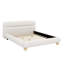 Contemporary Low Profile Upholstered Bed